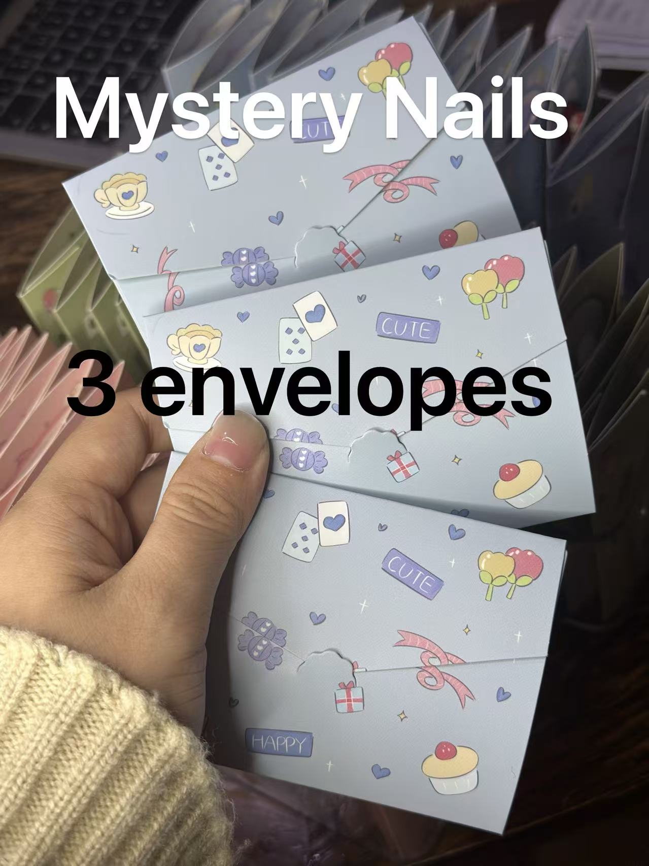 Mystery Nails (3 packs)