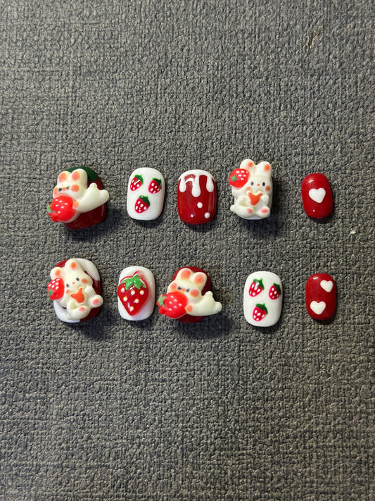 I ❤️ strawberry (S)