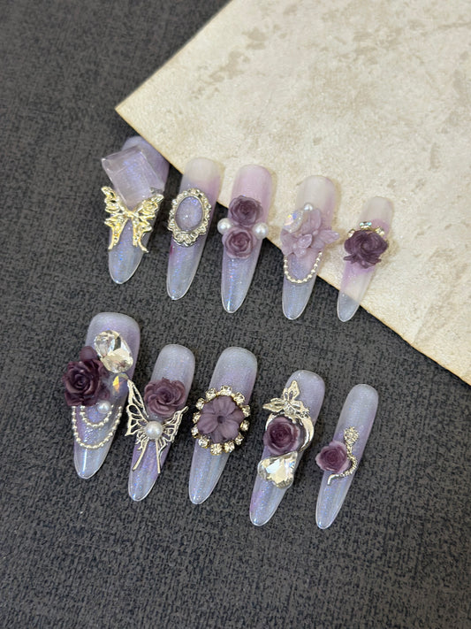 Purple diamond (size m)